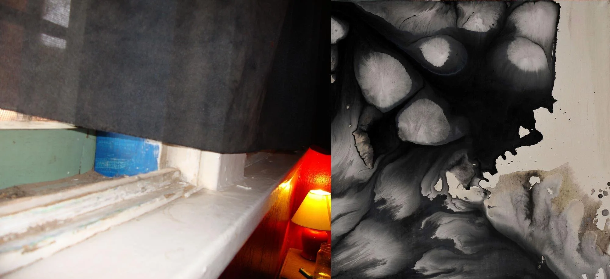 Marie Birkedal, New Mexico 17 Years After, 2010, light projection installation, exhibited at LEL Presents.