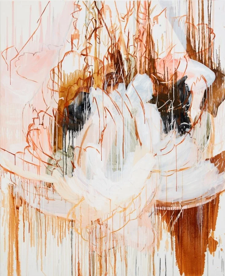 Marie Birkedal, after  willem van aelst, oil on canvas, 190 × 155 cm.