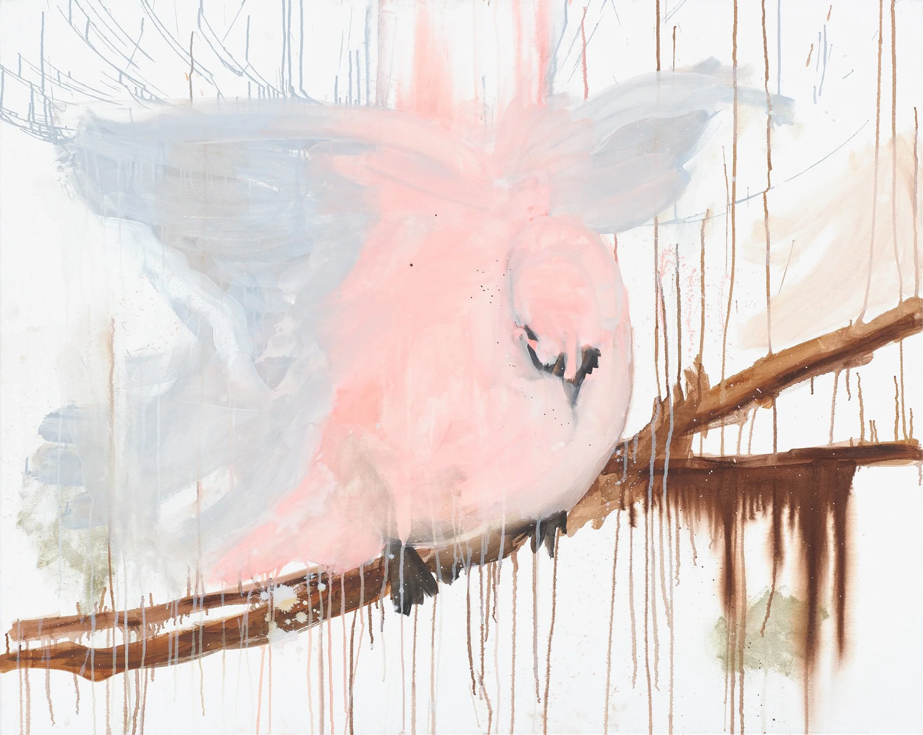 Marie Birkedal, Ersatz Primitiv, oil on canvas, 120 × 150 cm.