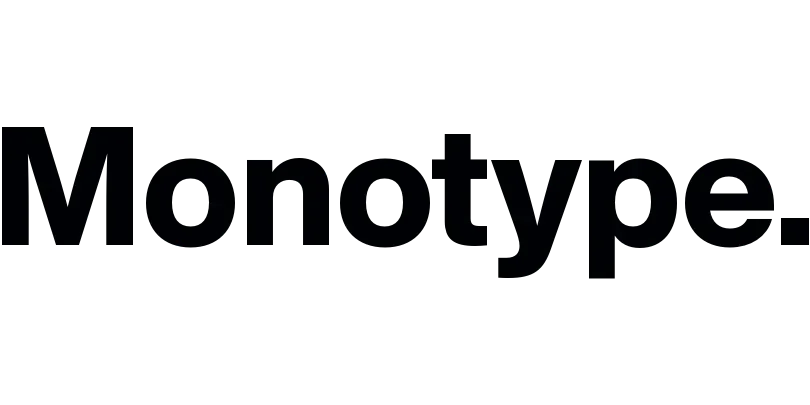 'Monotype' logo.