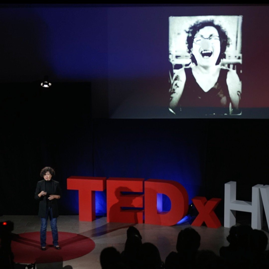 So incredibly proud of my former client turned dear friend @ultraindigoblue, who spoke at #TEDxHWZ today about her journey with #ADHD. 

I'm not just proud of her for being up on that stage and sharing her story with the world, although that in itsel
