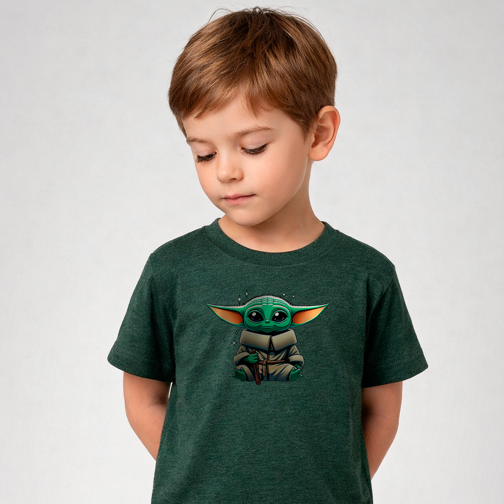 Camiseta infantil "Green Smile"