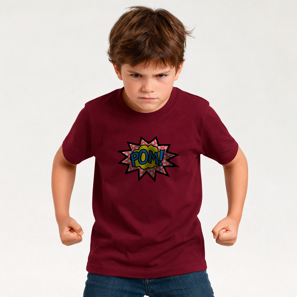 Camiseta infantil "Pom!"