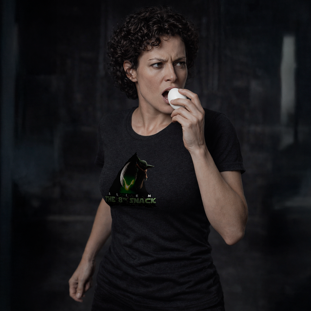 Camiseta "Alien: The 8th Snack"
