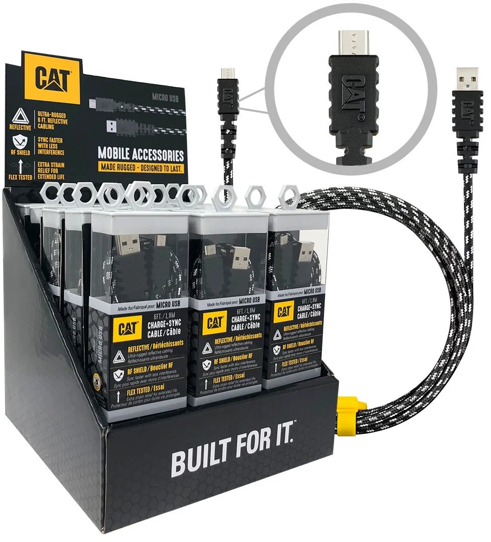 CAT® FLOOR STANDING 6-PDQ CHARGING DISPLAY — catmobileaccessories