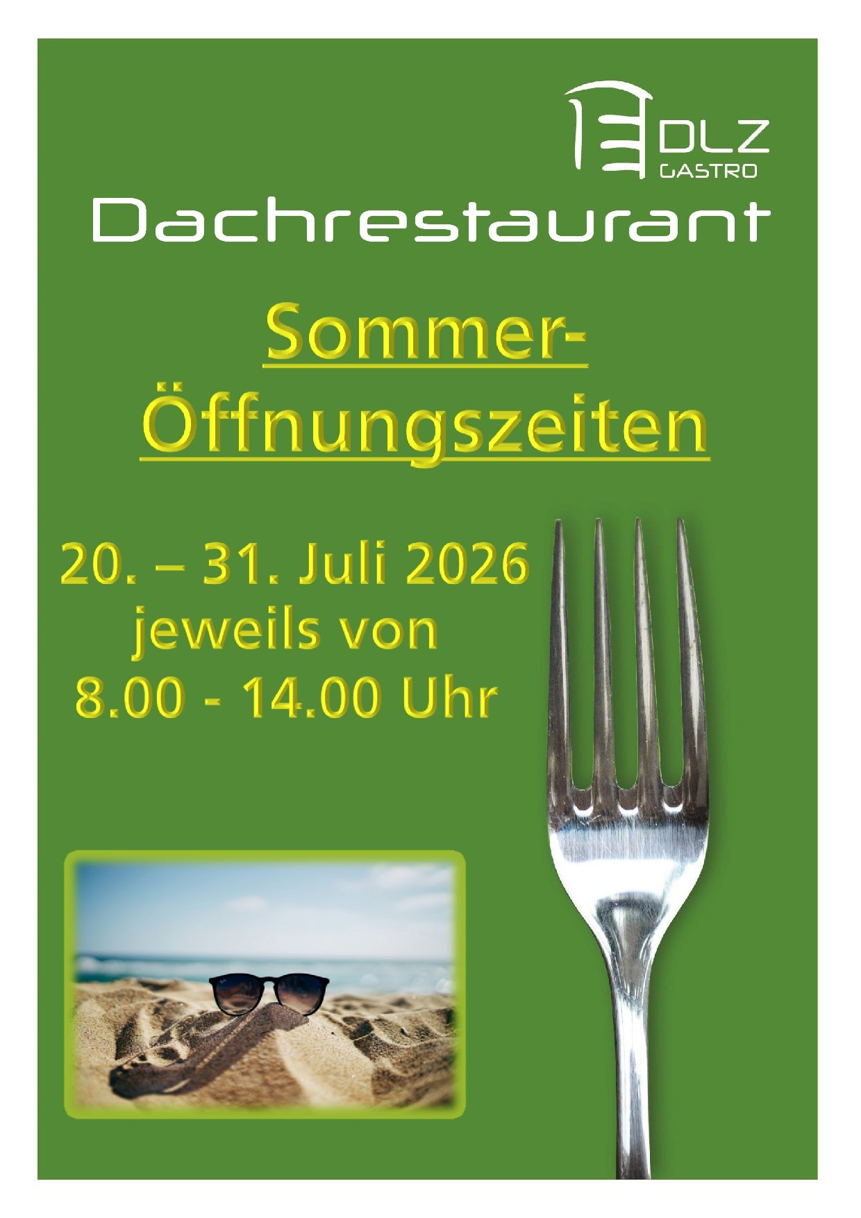 Sommer-Öffnungszeiten