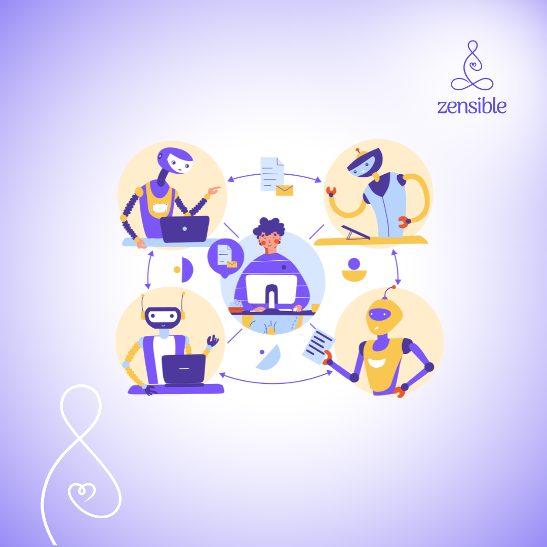 AI helping a therapist take care of multiple roles