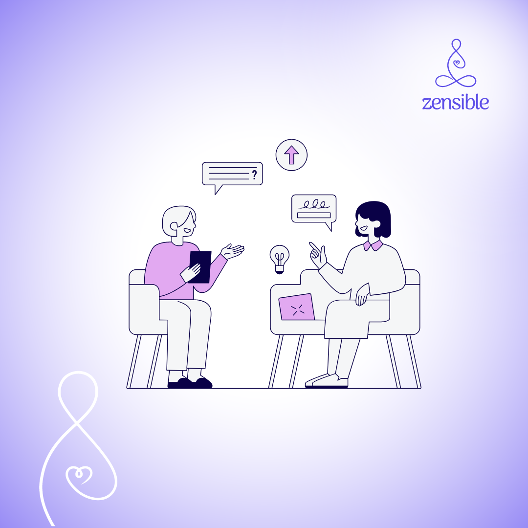 An interactive therapy session where the therapeutic alliance has been established between the client and the therapist