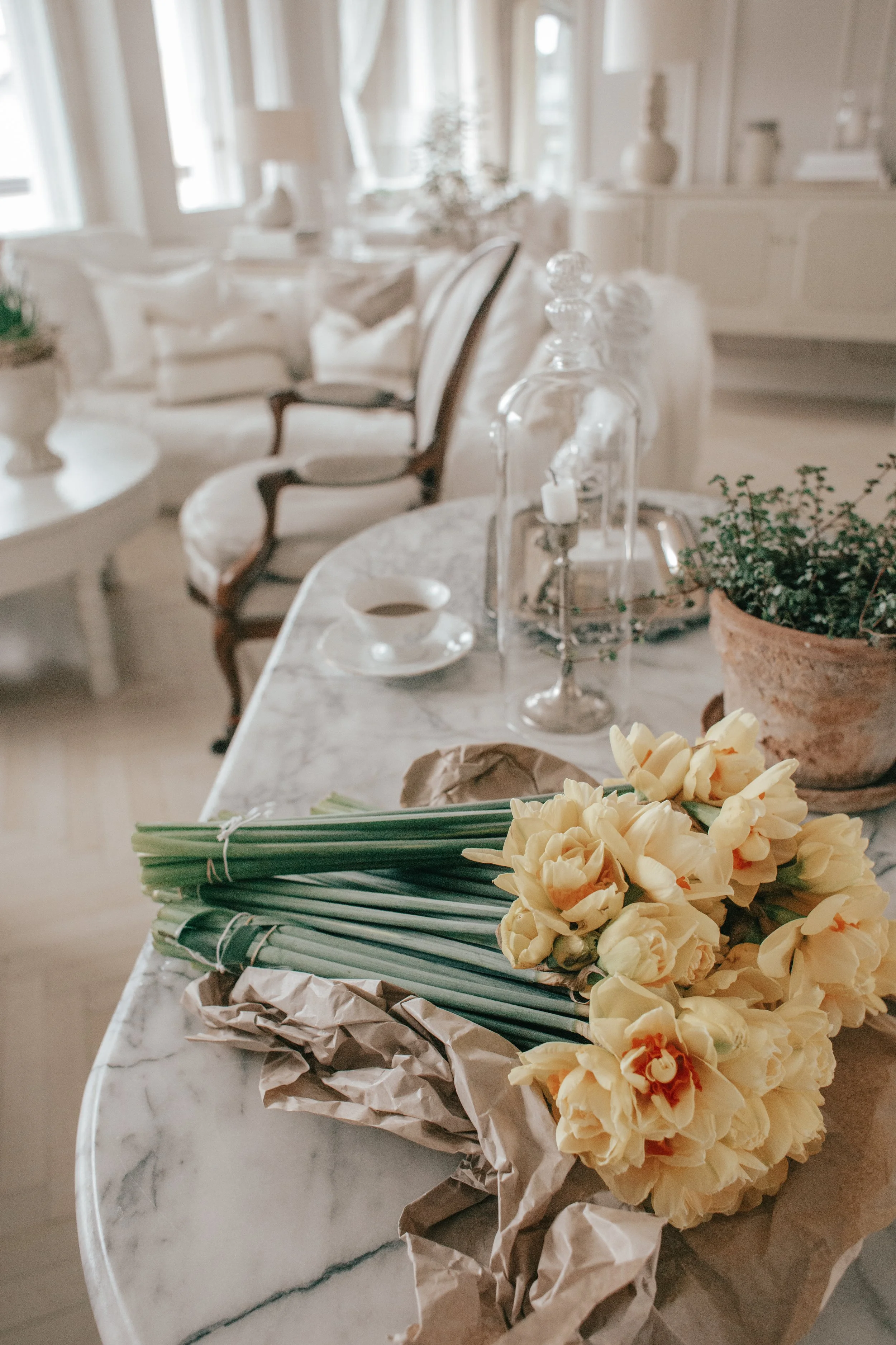 Spring Florals &amp; slow cooked Lamb Shanks 