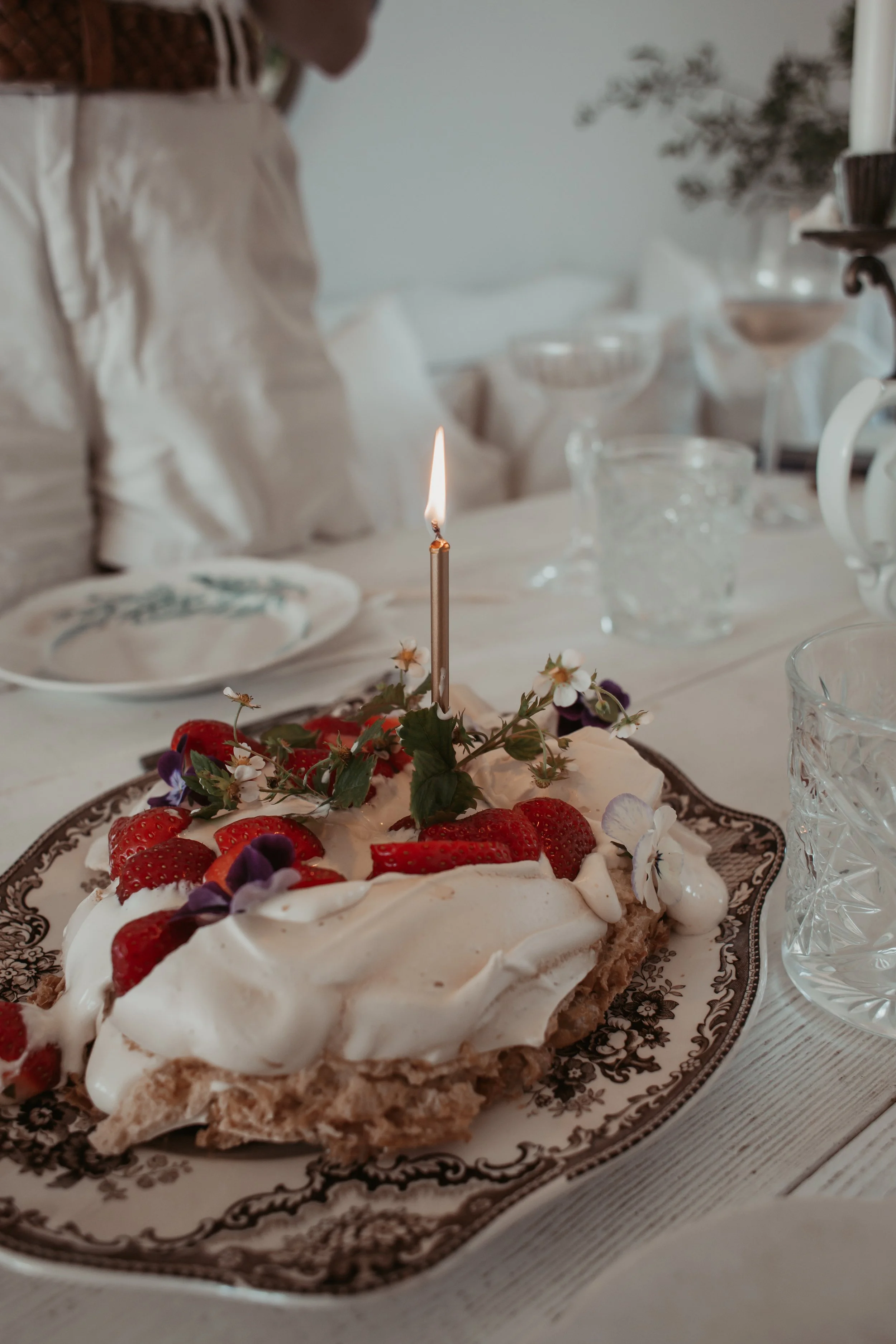 Berry Pavlova for Midsummer