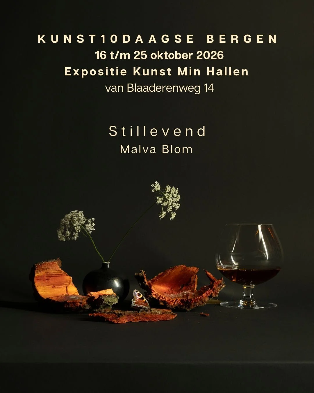 Expositie Stillevend Min Hallen | K10D26 16t/m25 oktober 2026 11-17 uur 