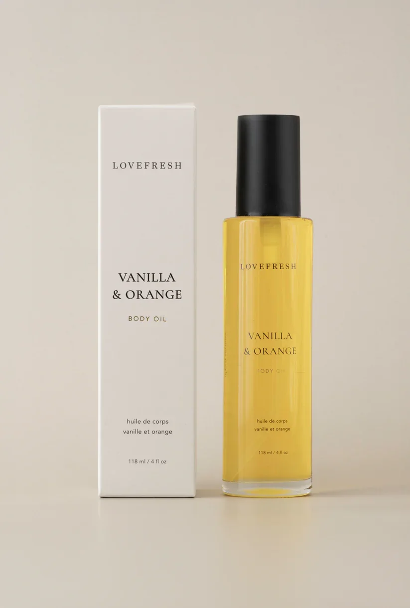 LOVEFRESH  BODY OIL VANILLA & ORANGE