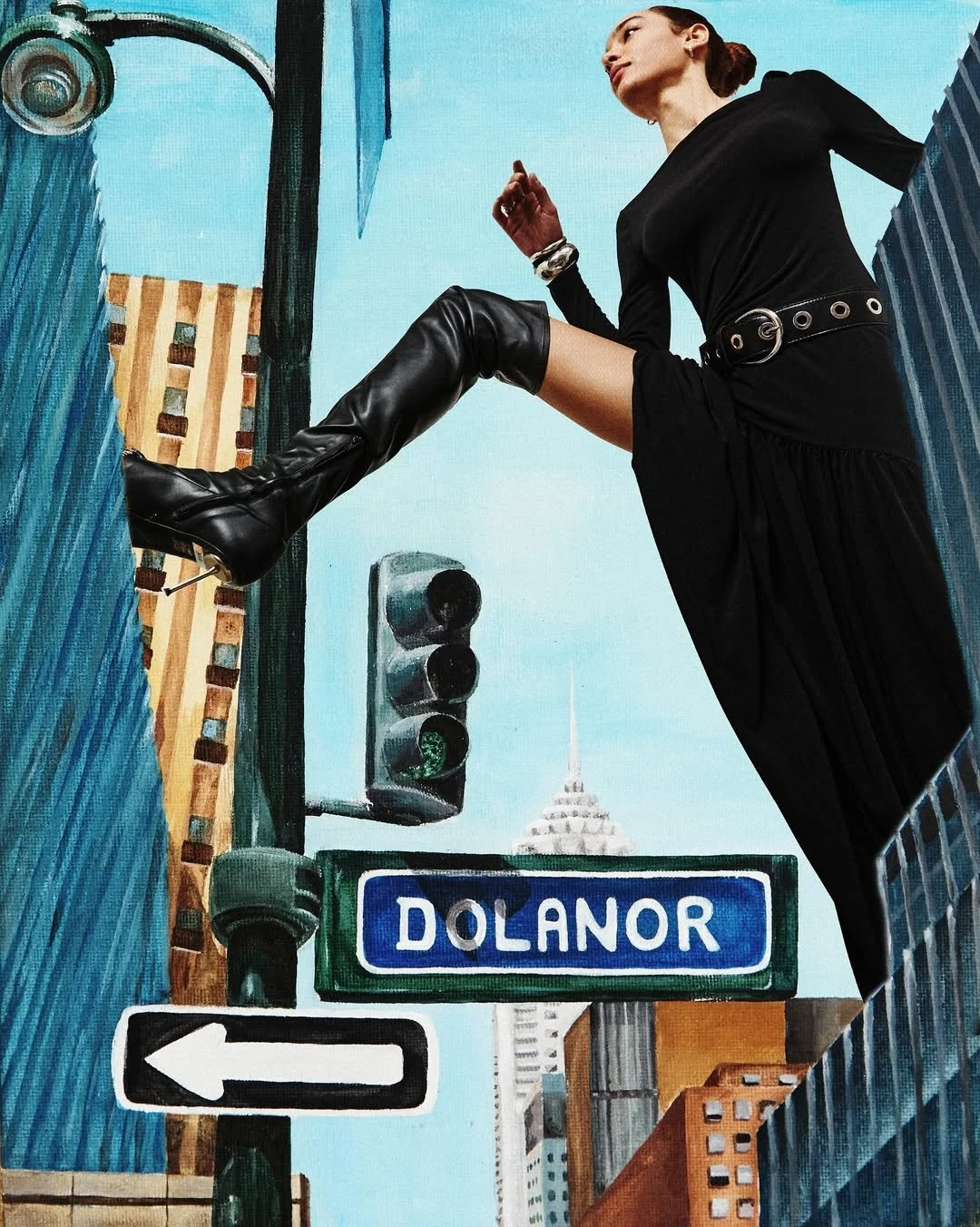 SPECIAL PROJECTWhen @dolanor__ meets @shotbylesaint .She paints, he shoots.SERIE 1 - « NEW YORK .jpg
