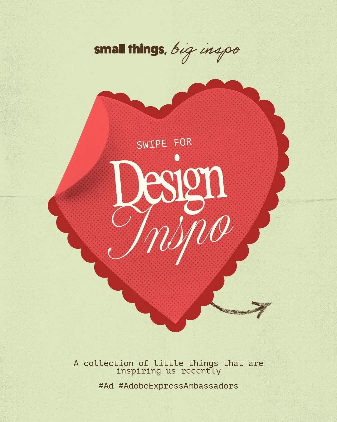 Save this inspiration for later!🤩

We are all about finding inspiration in everything, even in the tiny things that might go unnoticed in daly life, so we absolutely love this series!

The quote - &ldquo;If you&rsquo;re not finding anything inspirin