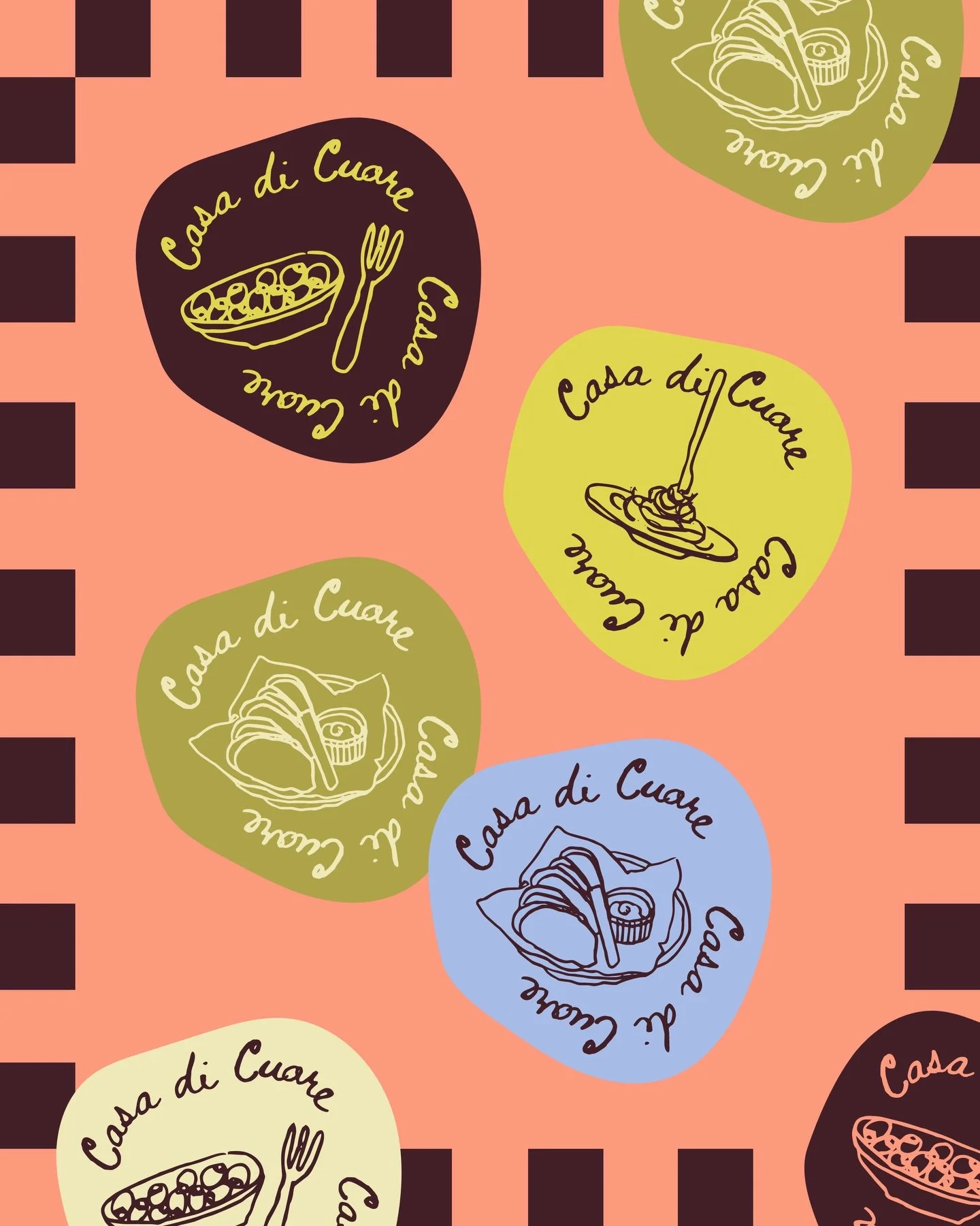 Final few bits for this dreamy project!🫶🏻

What a wonderful project this turned out to be, we are so in love with the outcome for this🥹

We had a serious itch for a passion project, so came up with Casa Di Cuore - an Italian restaurant that focuse