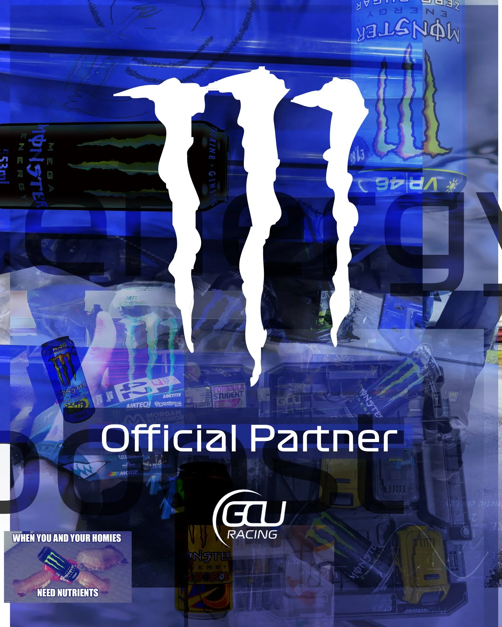GCU Racing renew sponsorship with Monster Energy