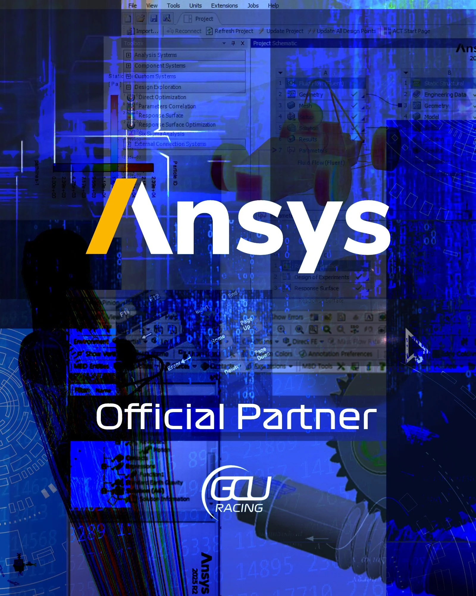 GCU Racing renew sponsorship with Ansys