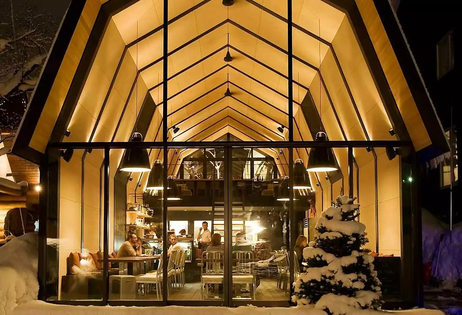 Restaurant Interior - The Barn by Odin - Niseko
