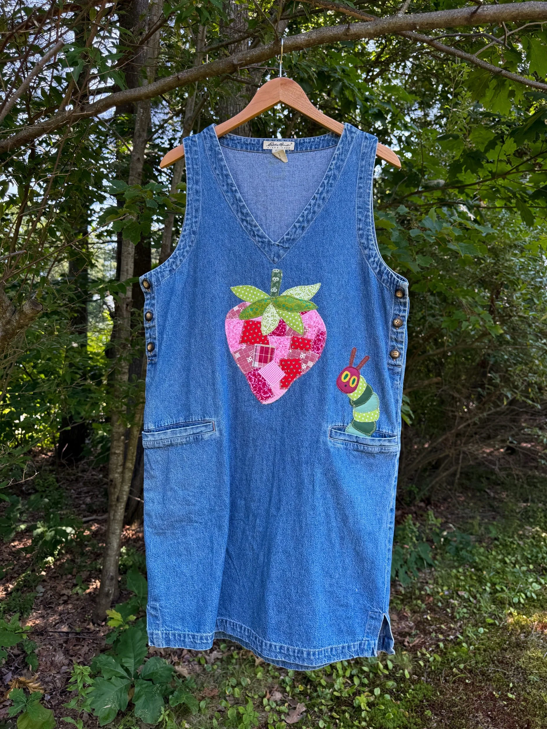 Hungry Caterpillar Strawberry Dress (M/L)