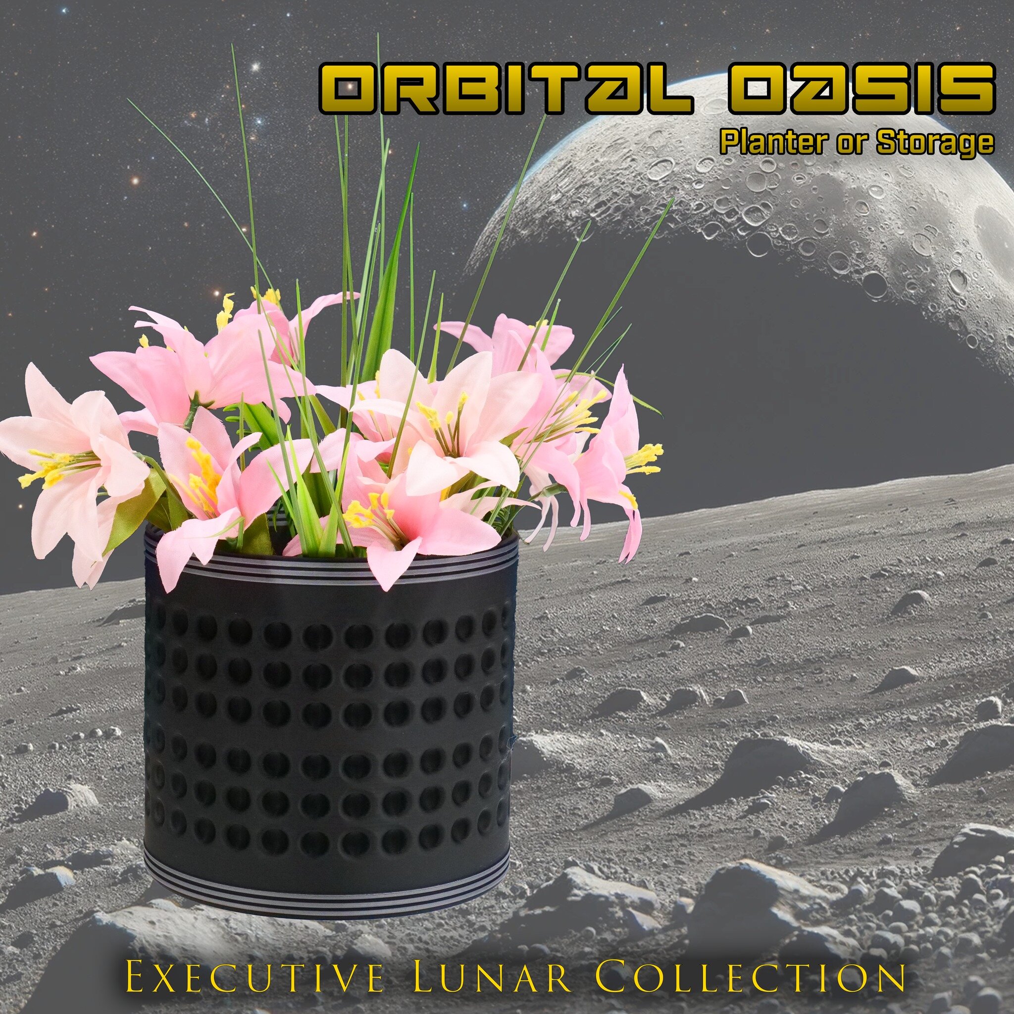 Check out the Orbital Oasis Planter for when your green thumb goes interstellar! It's not moon rocks, but your plants will feel like cosmic royalty. 

Get this free on @Thangs3D 

https://than.gs/m/1033418?affiliateCode=MAKERSMASHUP

#homedecor #home