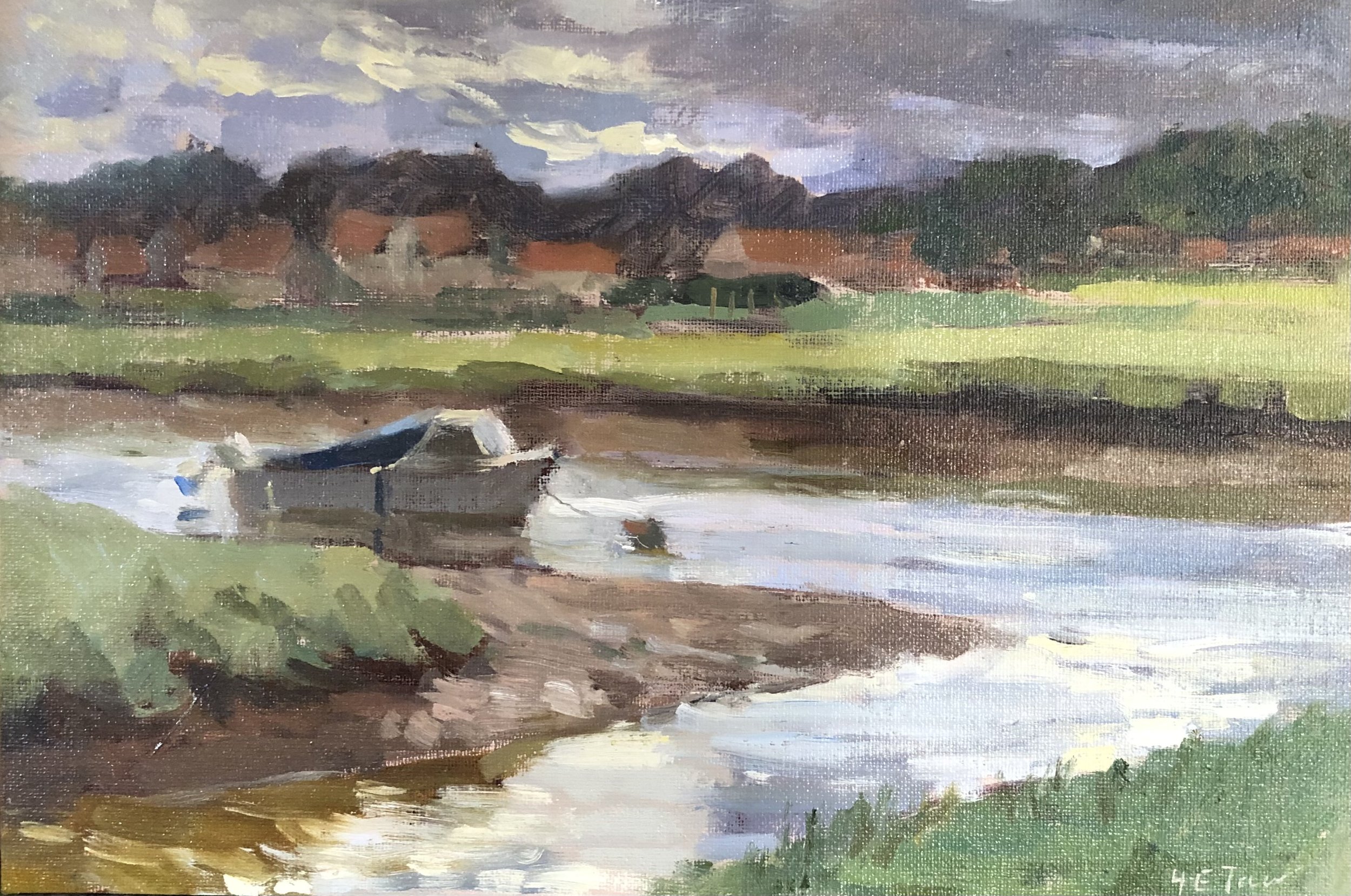 A Breezy Day at Blakeney