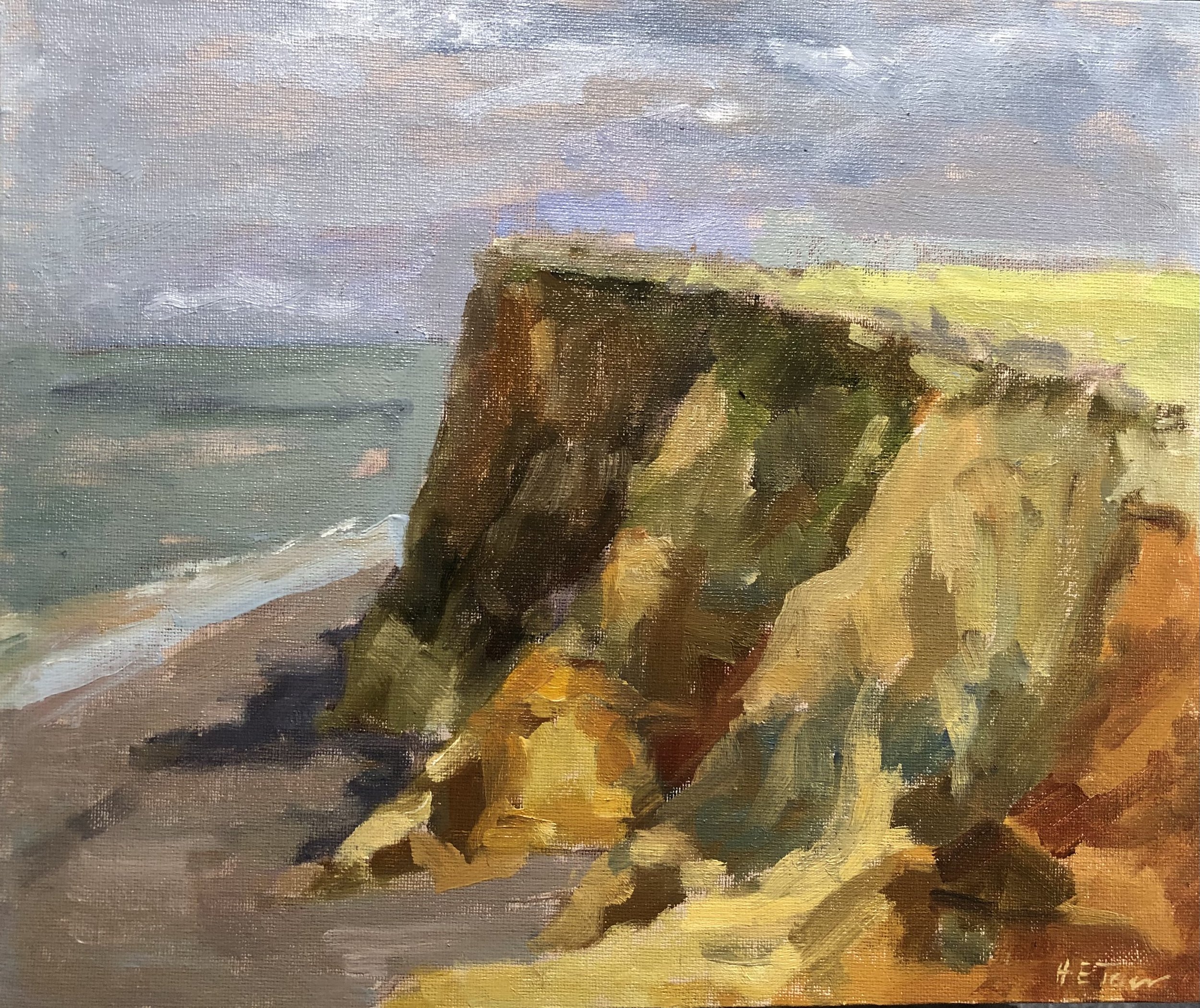 On the Edge at Weybourne Beach
