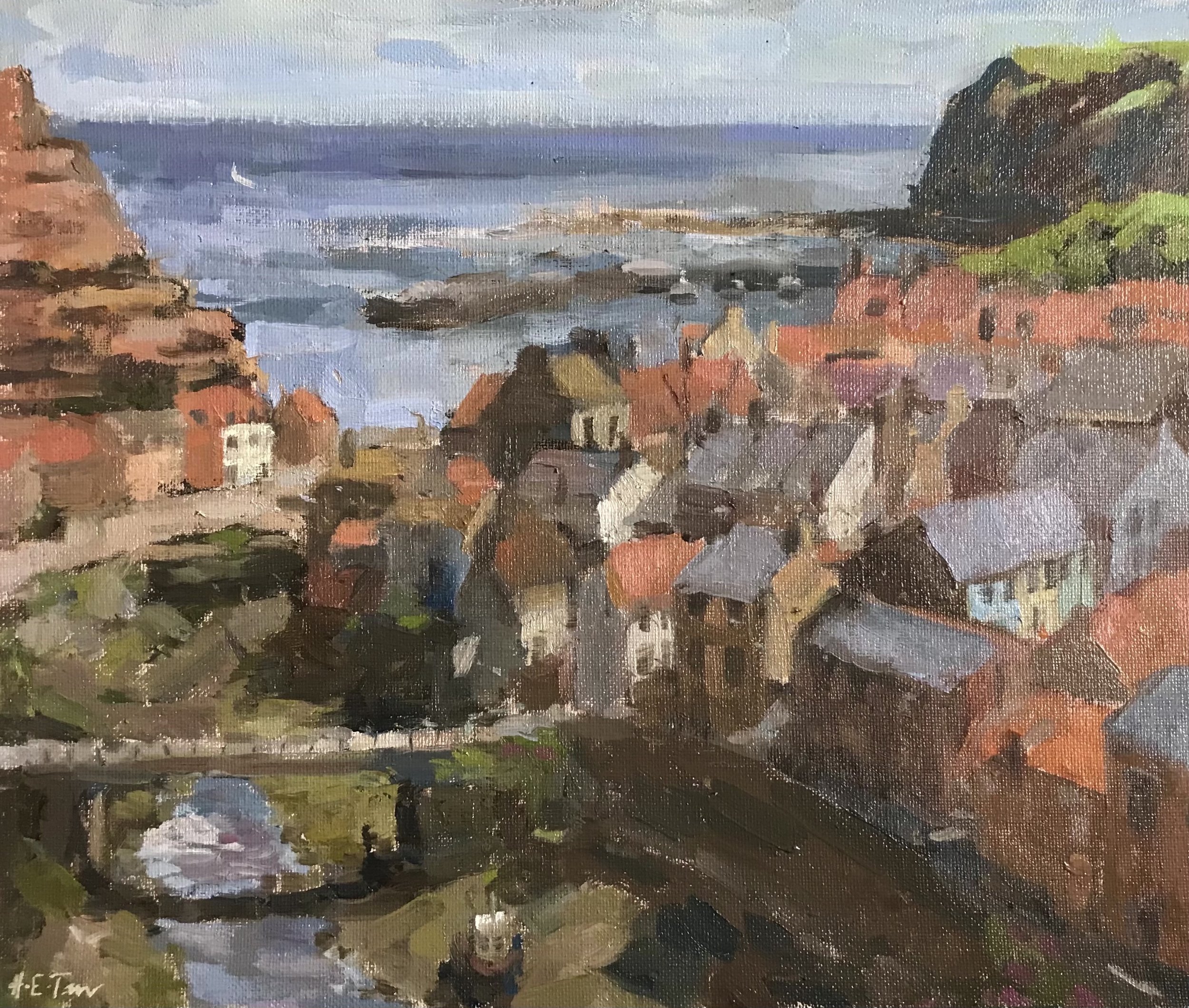 Sunshine on Staithes