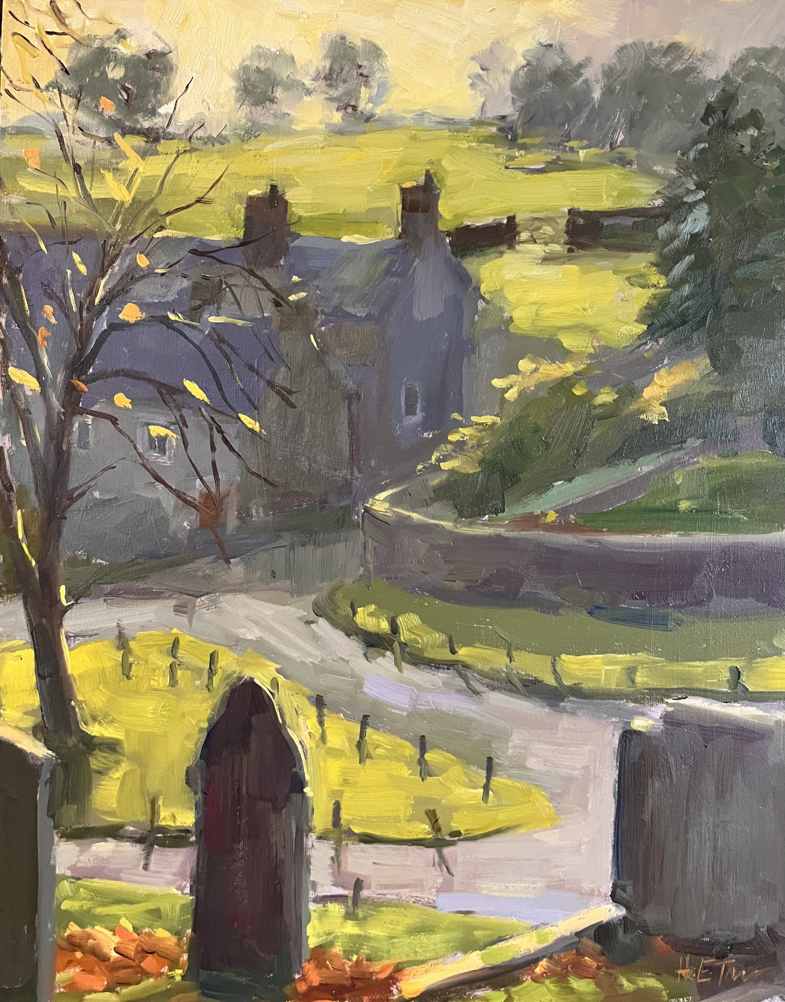 An  Autumn Afternoon Tissington, Derbyshire