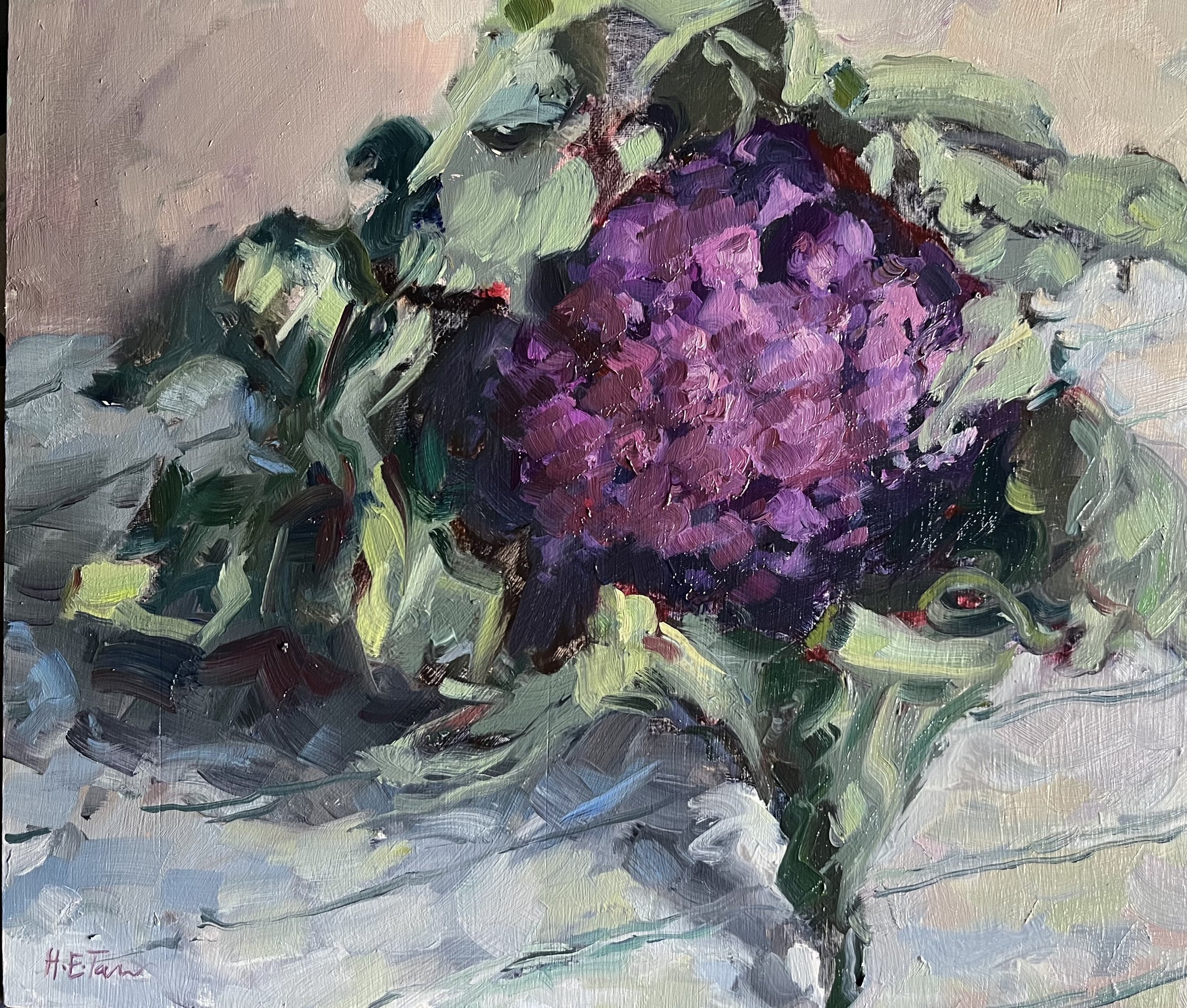 The Purple Cauliflower