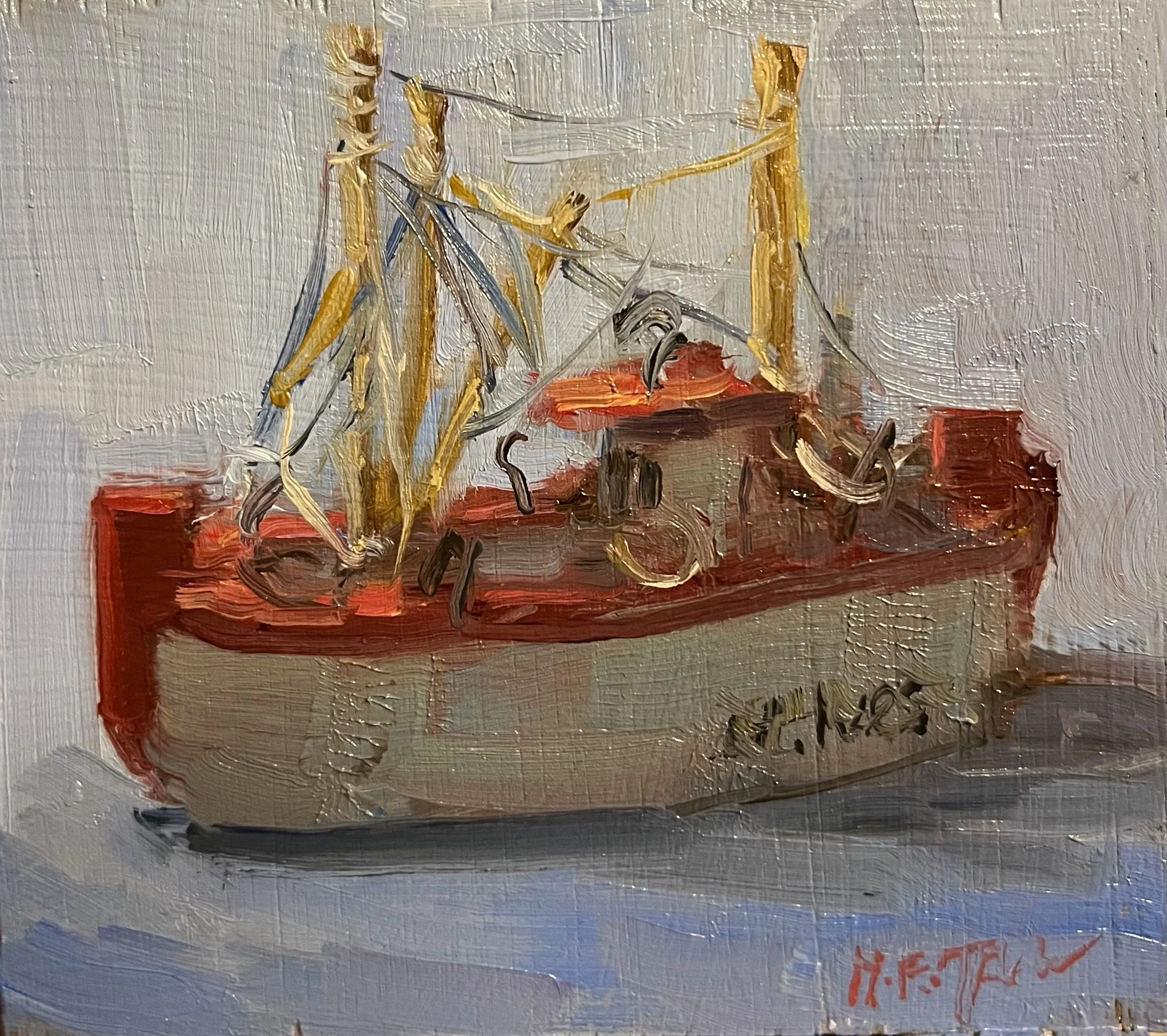 A Tiny Boat from St Ives