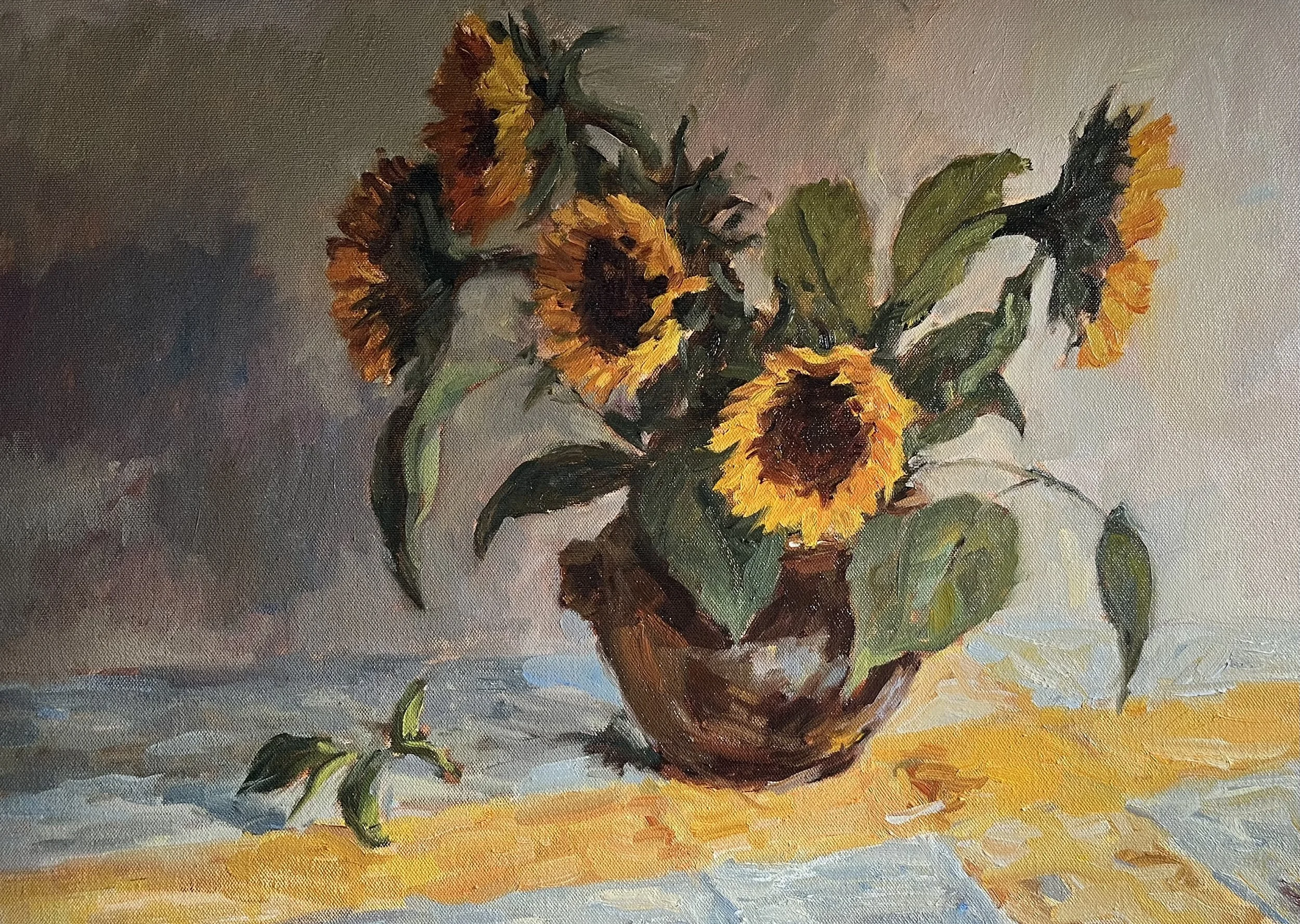 A Flamboyance of Sunflowers