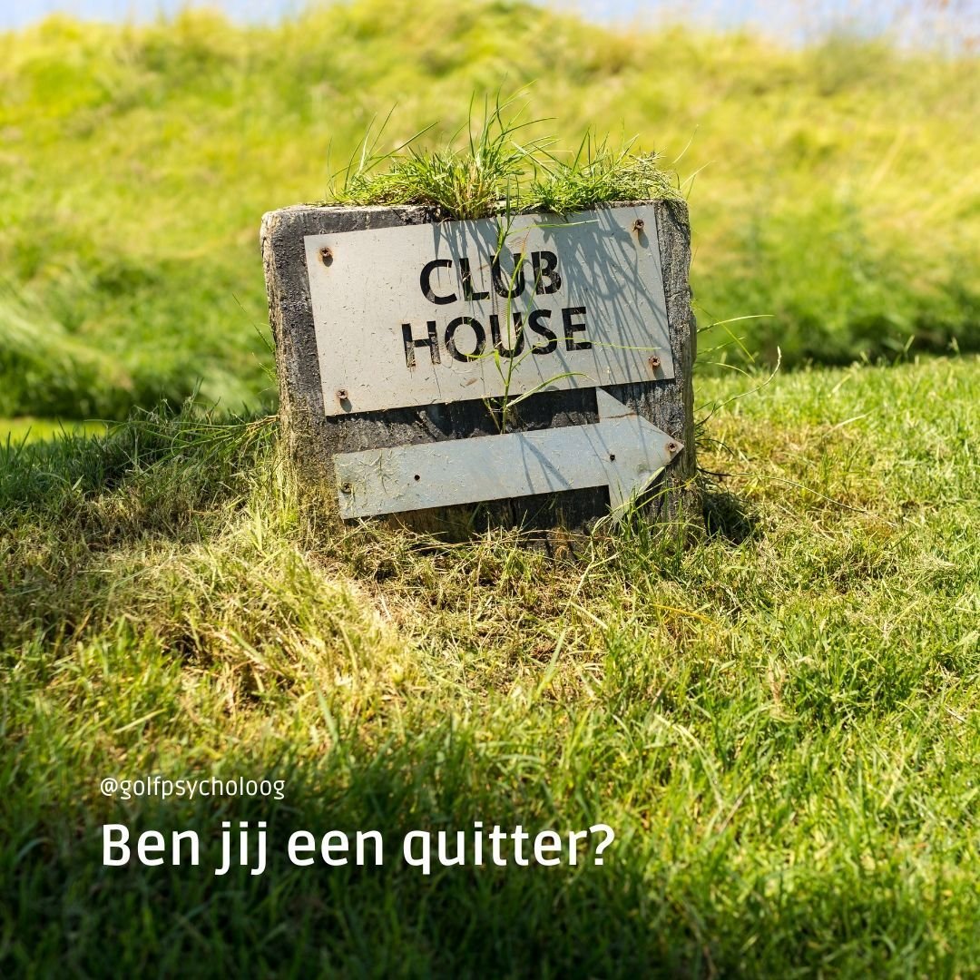 Een uitdagende ligging, een blow-up hole of een waardeloze ronde opgeven&hellip; 

Ik doe het zelf soms ook. Hoe werkbaar is dit voor mij? Mja, ik zet een streepje op de scorecard en kan door naar de volgende hole. Brengt die keuze mij dichter bij de