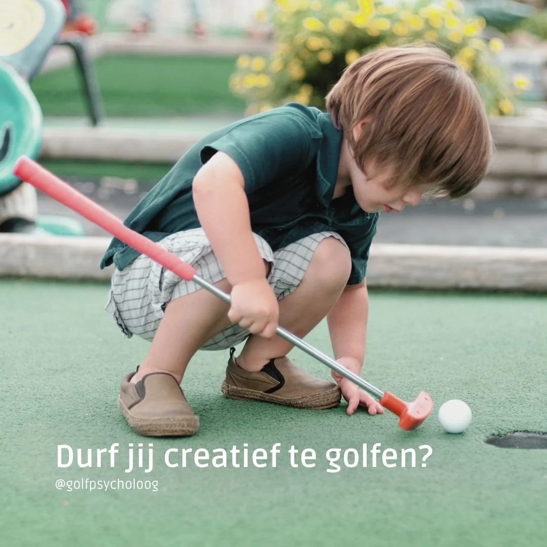 Wat ik het mooiste vind aan golf kijken op tv of zo is de creativiteit die professionals inzetten om zichzelf uit lastige situaties halen. Daarom vind ik het korte spel ook zo leuk.

Sinds ik wat meer durf te proberen en te experimenteren (en dus ook