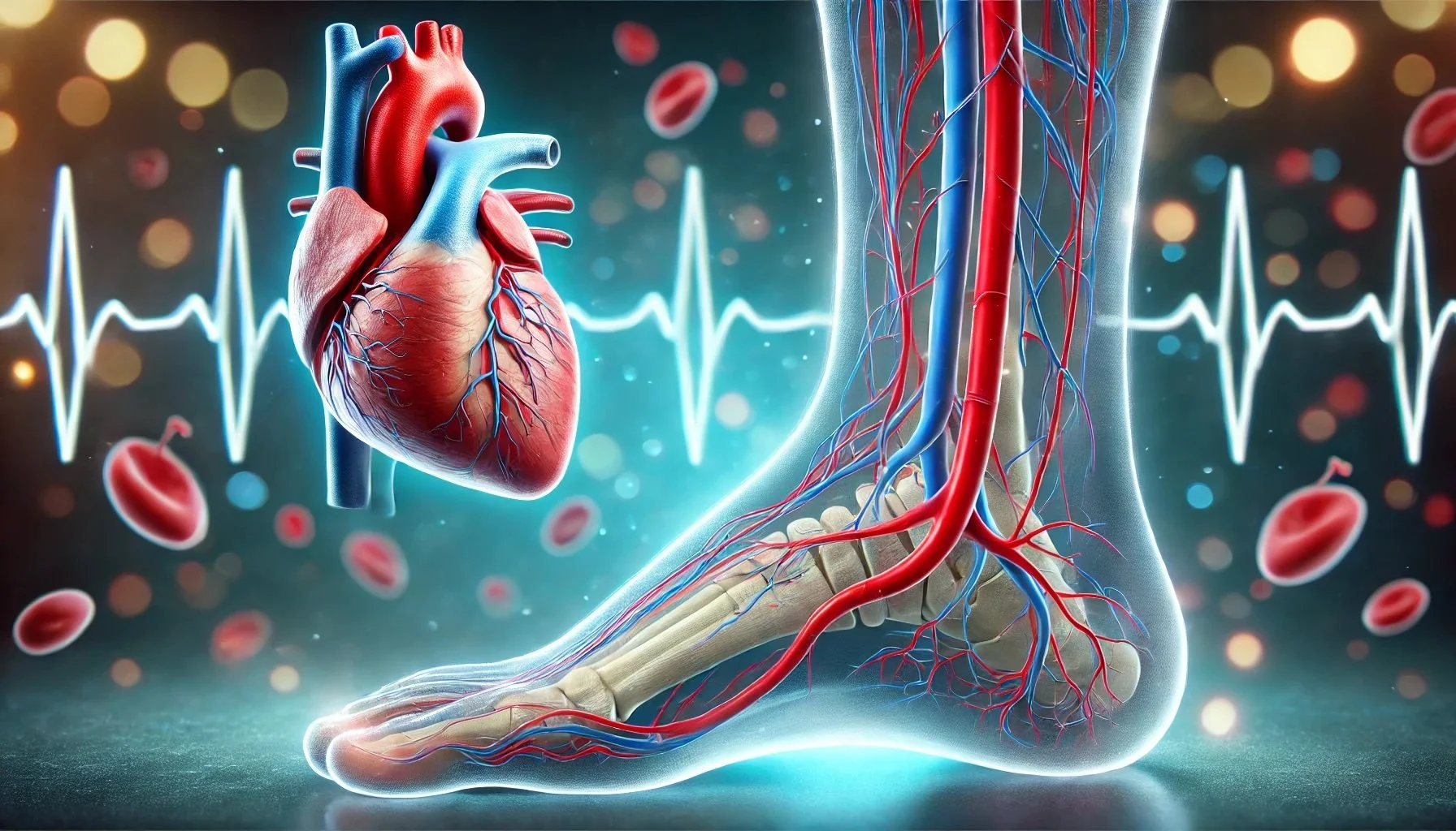 The Vital Connection Between Cardiovascular Health and Foot Health: What Your Feet Reveal About Your Heart