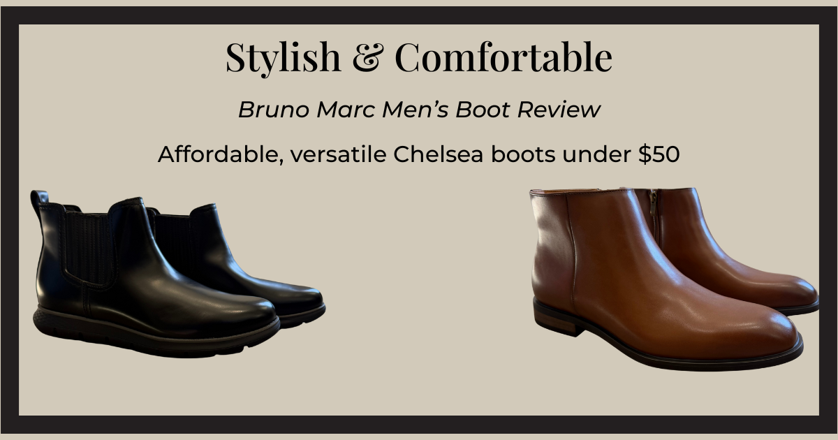 Stylish and Affordable: My Review of Bruno Marc Men’s Chelsea Boots