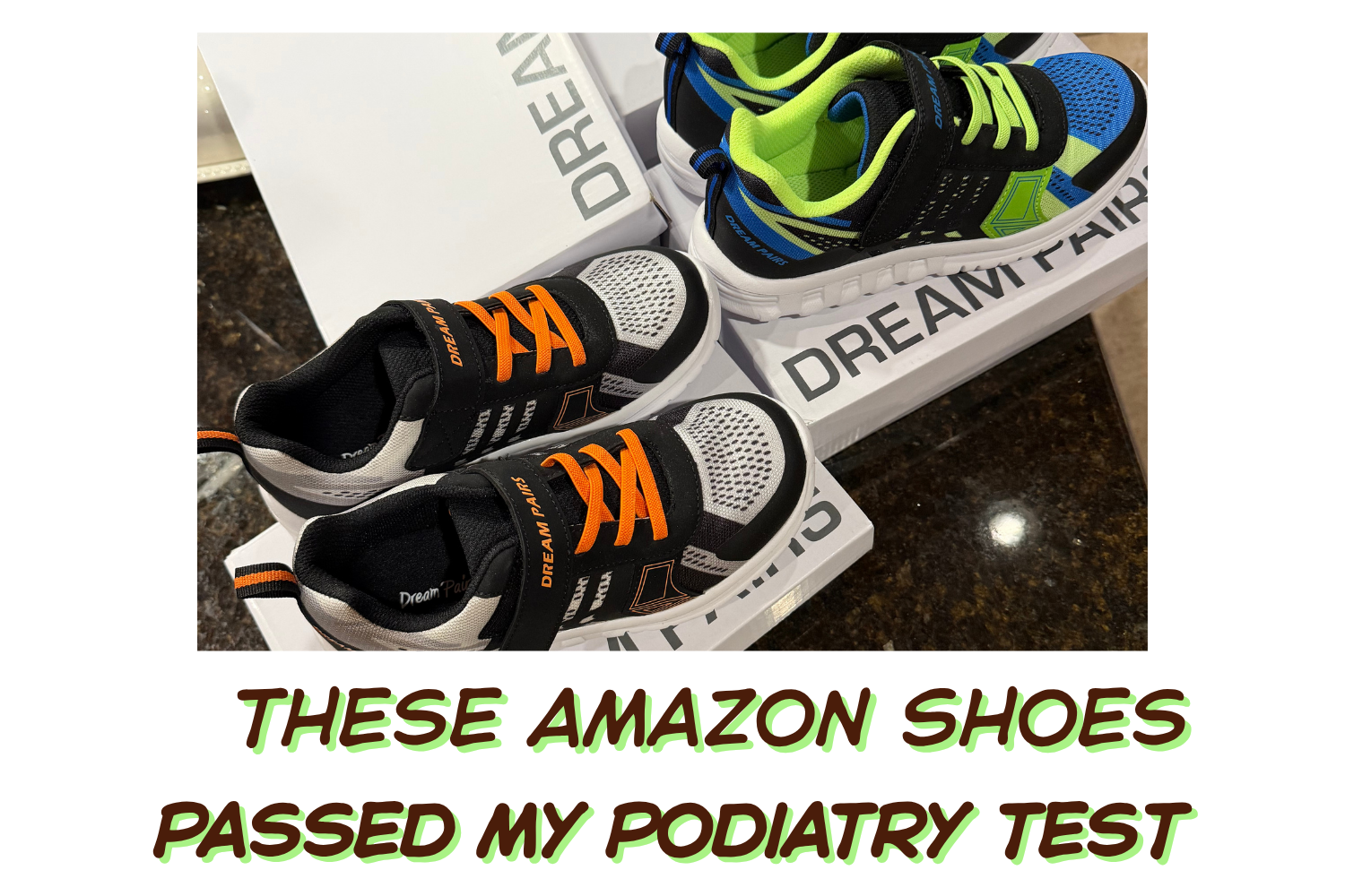 A Podiatrist's Review: DREAM PAIRS Kids' Sneakers