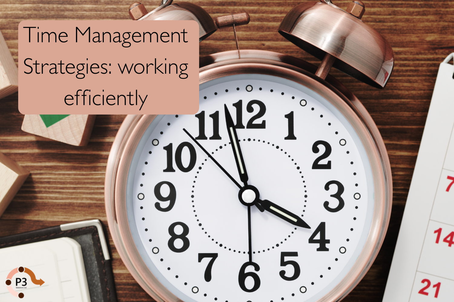 Time Management Strategies: working efficiently