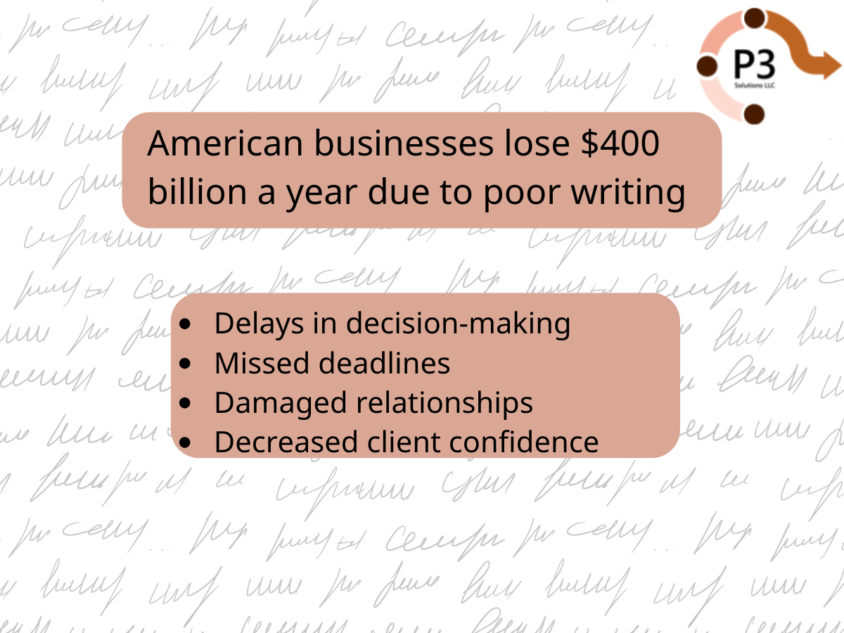 The Dangers of Poor Writing in Workplace Communication — P3 Solutions