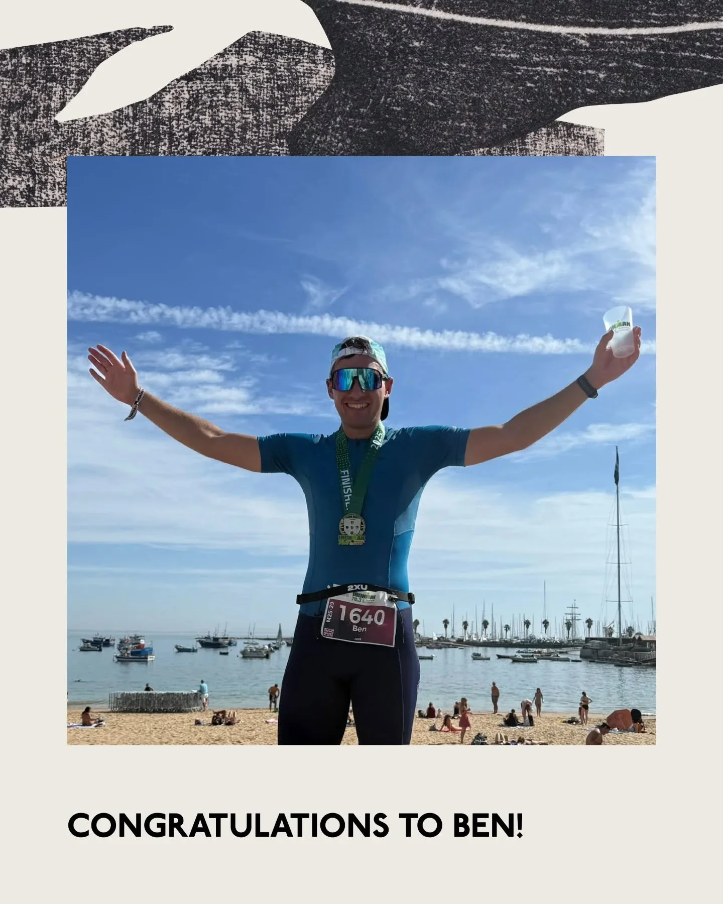 Huge congratulations to our Senior Planner, Ben Edmonds on absolutely smashing it at IRONMAN 70.3 Portugal‑Cascais!&nbsp;

He completed the race in a time of 5:20:32 - a fantastic achievement. Ben is a keen sportsman, and a great asset to the Whaleba