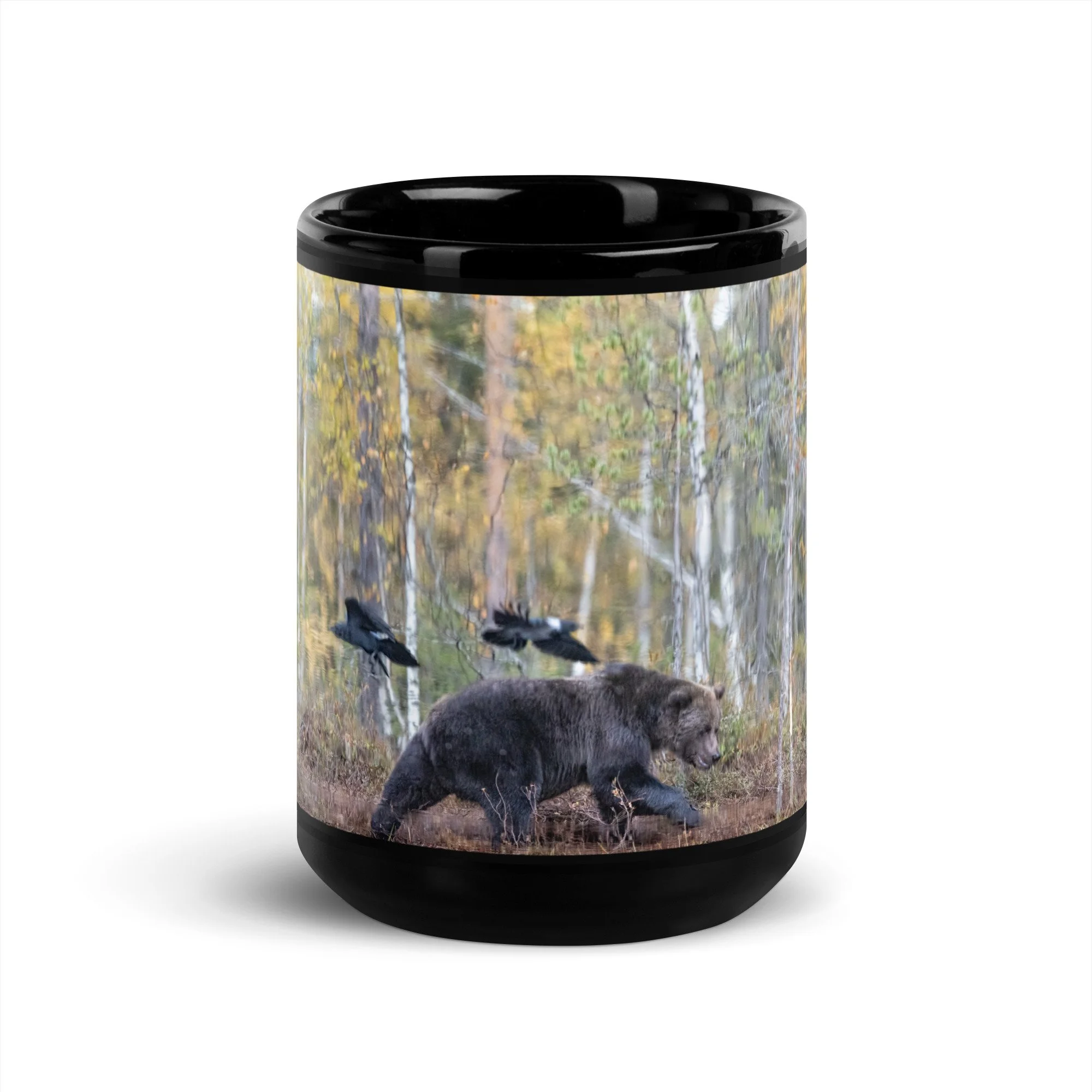 Black Glossy Mug