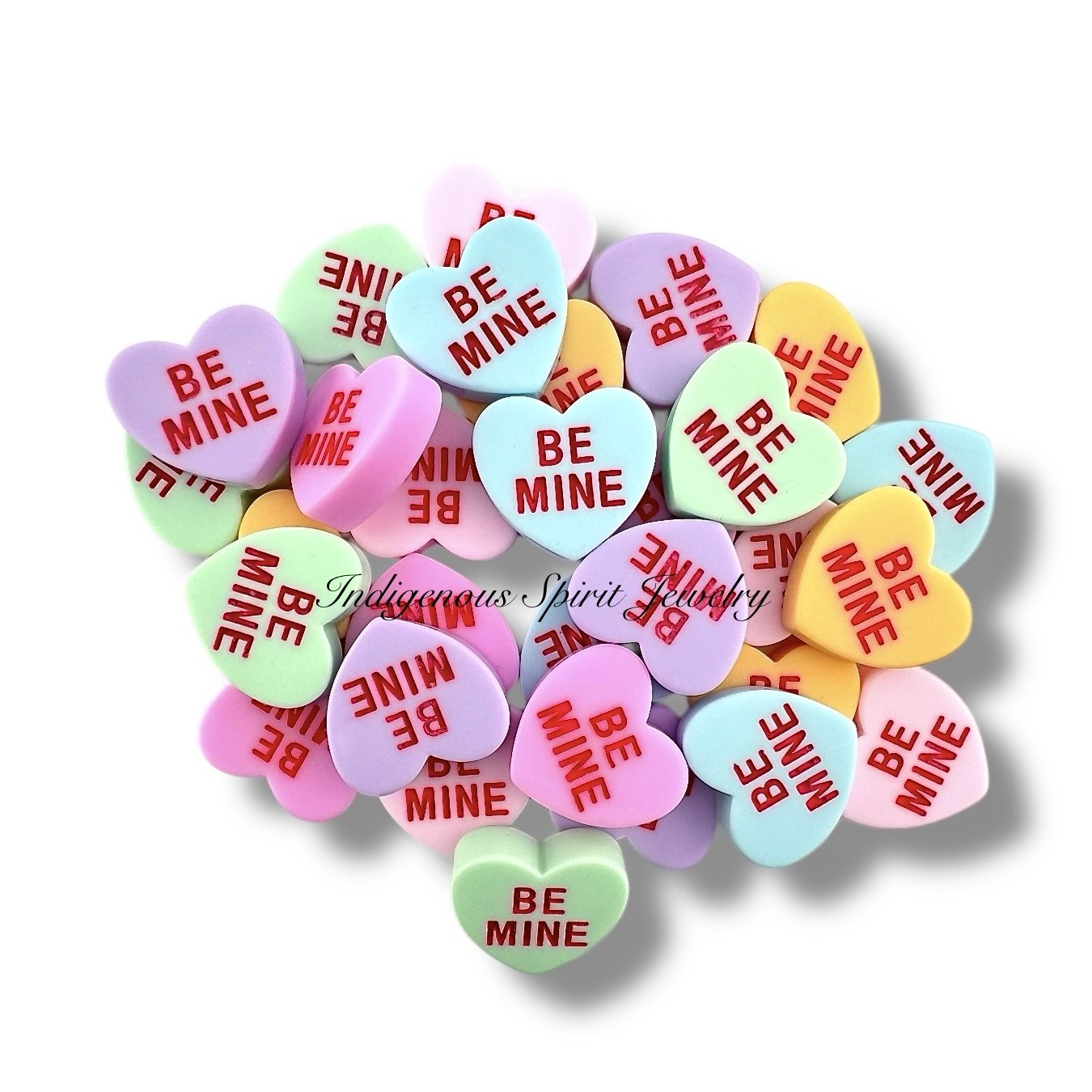 Be Mine Heart Shaped Cabochons