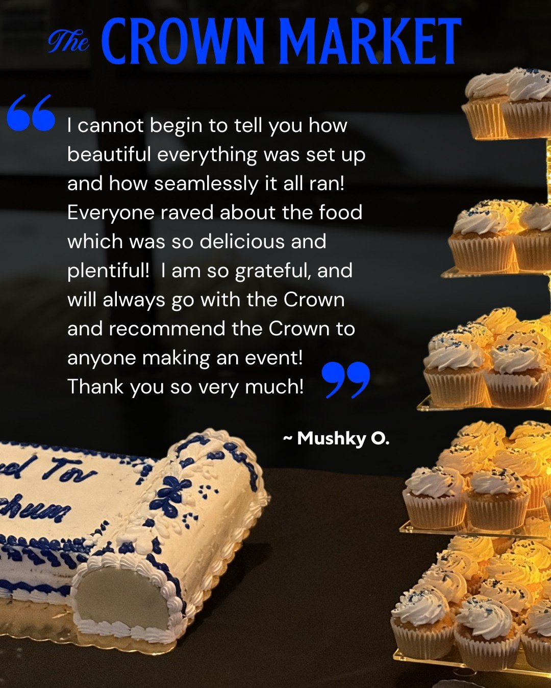 Nothing brings us more satisfaction than knowing our customers are happy.  Whether it's from a helping hand at the store, an amazing sandwich from our deli, or a successful catering event, your kind words mean the world to us!