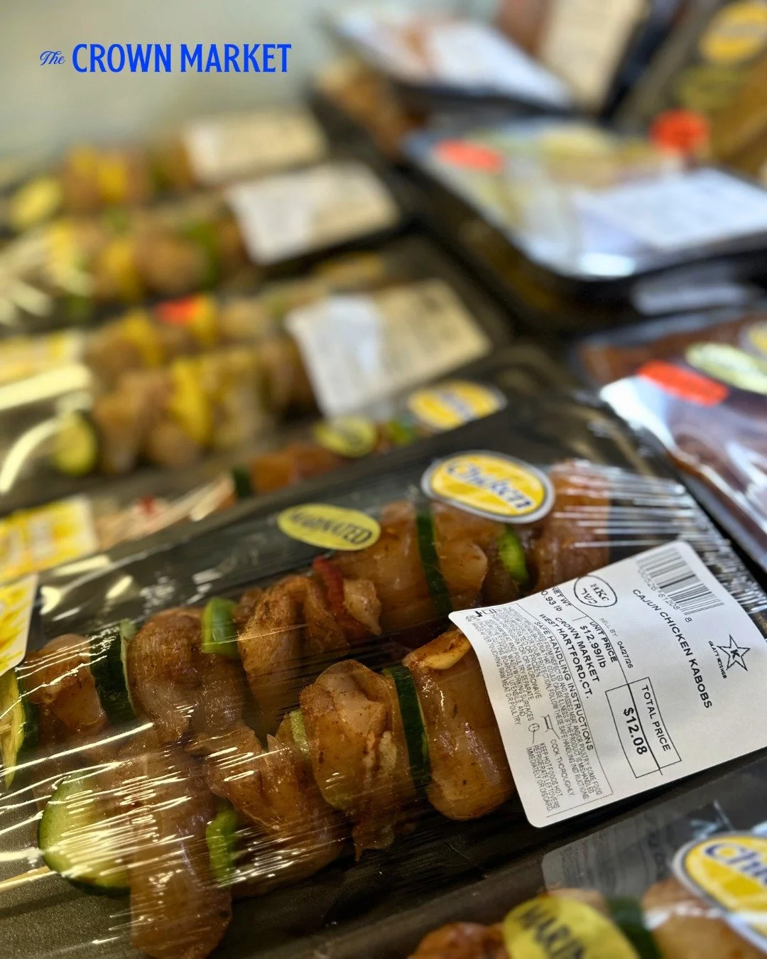 Is it just us, or is it grilling season?  Our butcher Willy put together these amazing kabobs, along with pre-seasoned chicken breasts.  All you need to do is cook and eat - no chopping, no seasoning, virtually no prep, just GREAT taste.

Stock up on