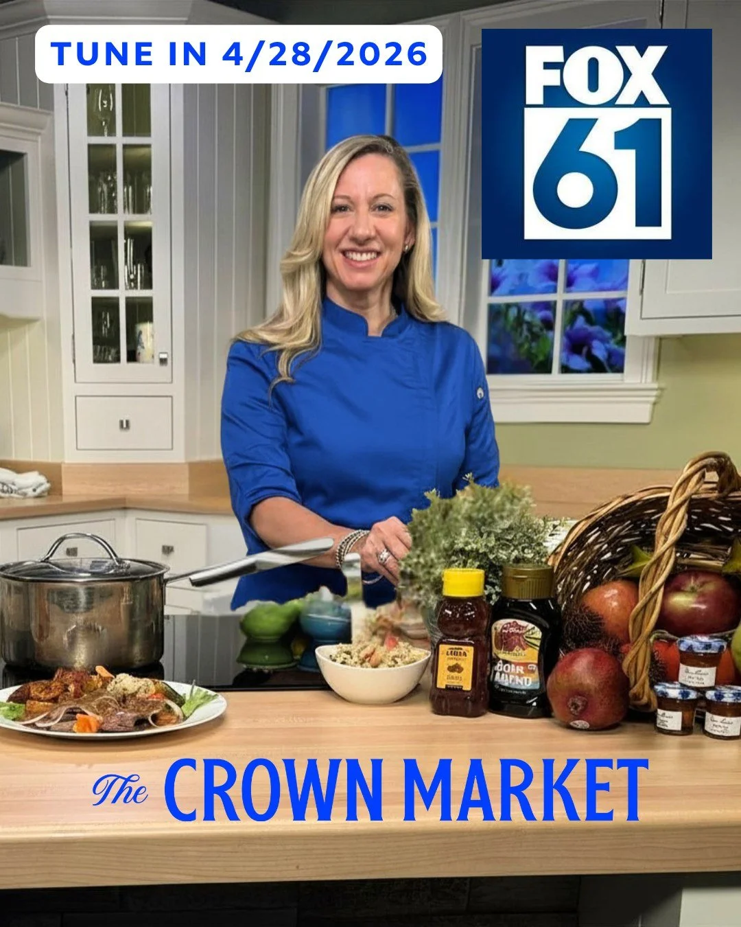 Shavuot?  Newsworthy.

We have exciting new things coming to the store in honor of the holiday, and our own Debbie Raviv will be making something special on @fox61news  this Tuesday, 4/28/2026.  Tune in at 12:45pm to hear updates and get insider tric