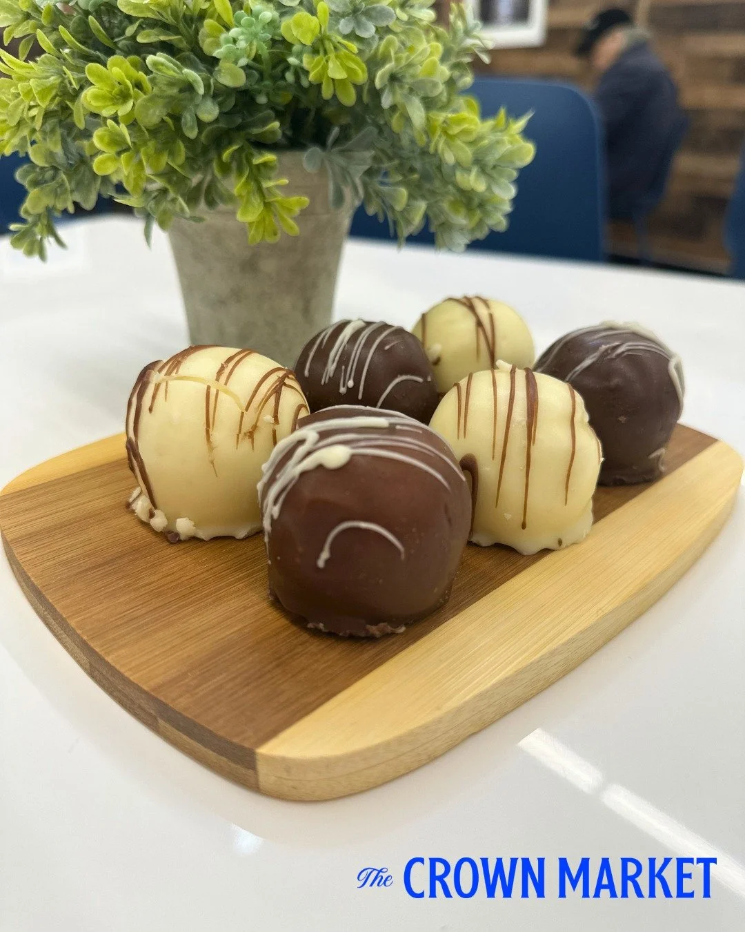 If you love cheesecake, but can't commit to a whole cake, this treat is for you.

Introducing our sweet cheesecake truffles, available only for a limited time!  Decadent, delicious, and covered in chocolate, these are sure to satify your sugar cravin