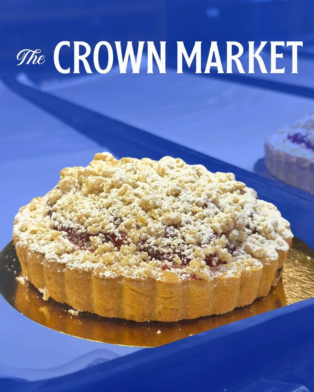 Itching for a new sweet treat?  Caroline in our bakery whipped up this fabulous Black Forest tart with crushed cherries and a custard filling!  Available in single serving sizes and more sharable bites, it pairs perfectly with your favorite whipped t