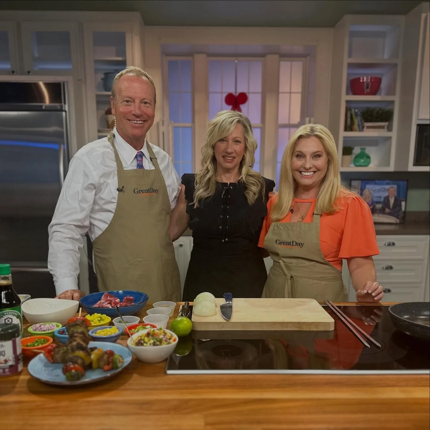 A huge thank you to @greatdayconnecticut for showcasing @sweetlifebydebbieraviv as managing partner of @thecrownmarketwh and featuring two great recipes just in time for Father&rsquo;s Day! We&rsquo;re so excited to continue our monthly segments and 