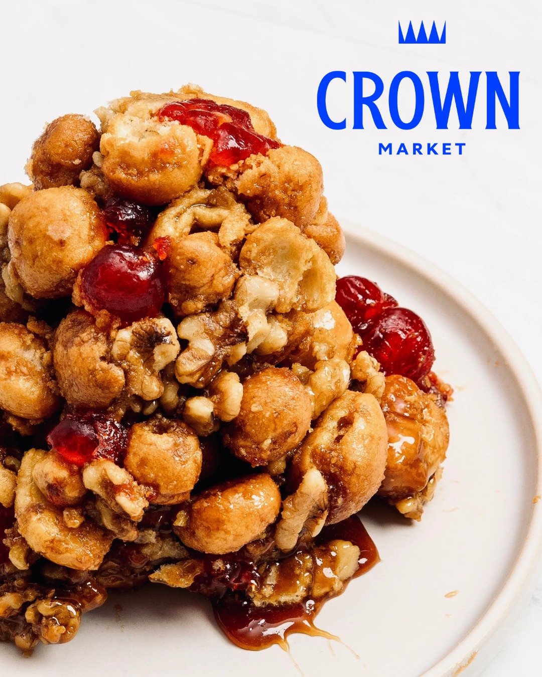 Let's talk about Taiglach!

Taiglach is small, round balls of dough boiled in honey, making them the perfect treat for Rosh Hashanah.  This dish actually dates back to Roman times, and then adopted by Italian Jews as well as 12th century Franco-Germa