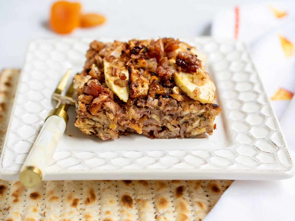 Apple Matzah Kugel