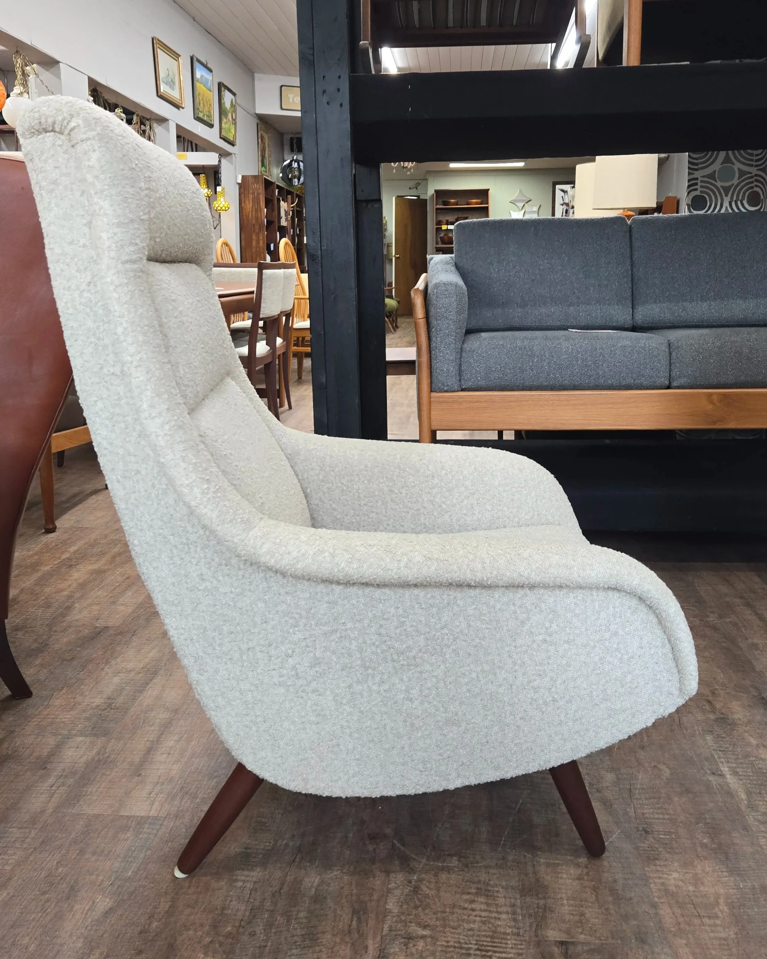 Bengt Ruda Model 90 High Back Easy Chair